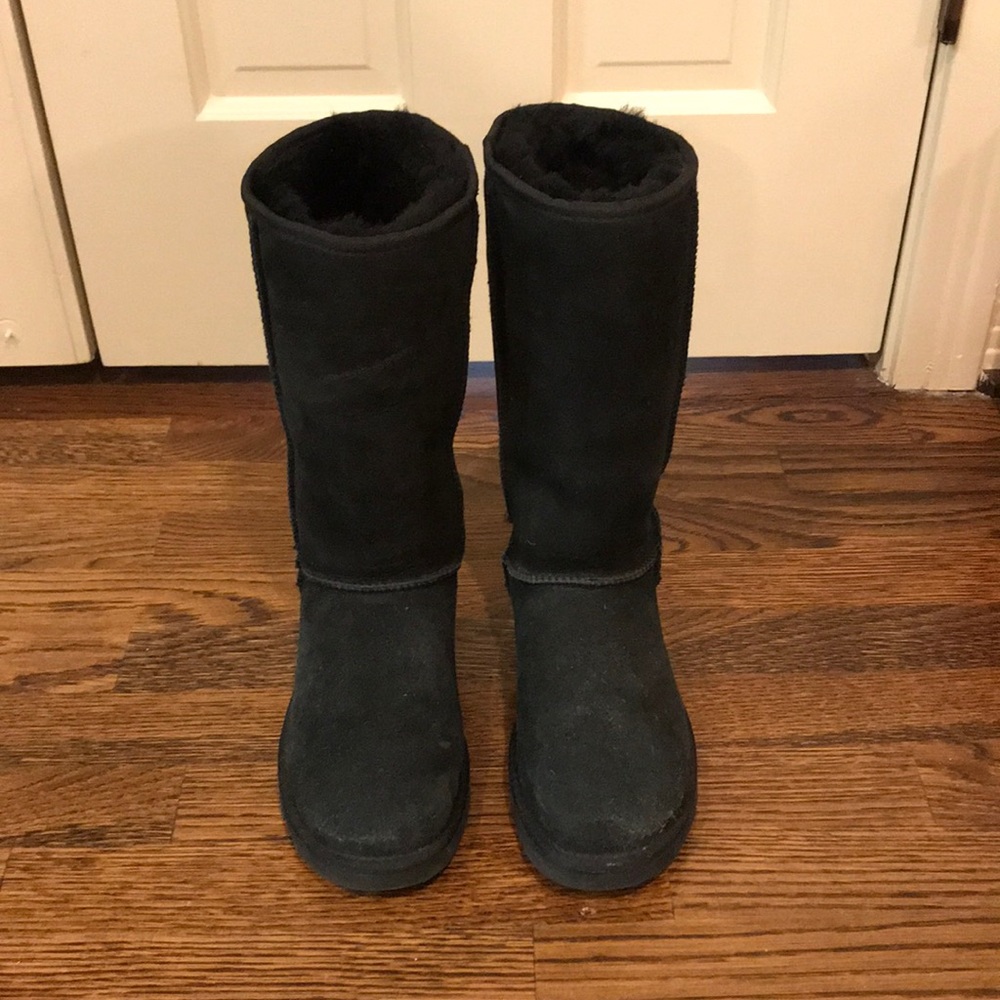 Black Sheepskin UGG Boots